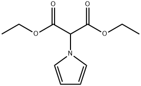 DIETHYL 2-(1H-PYRROL-1-YL)MALONATE 结构式