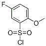 5-FLUORO-2-METHOXY-BENZENESULFONYL CHLORIDE Structure