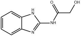 Acetamide, N-1H-benzimidazol-2-yl-2-hydroxy- (9CI) 结构式