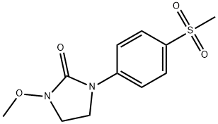 1-Methoxy-3-[4-(methylsulfonyl)phenyl]-2-imidazolidone|
