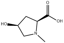 N-METHYL-L-CIS-4-HYDROXYPROLINE HYDROCHLORIDE 结构式