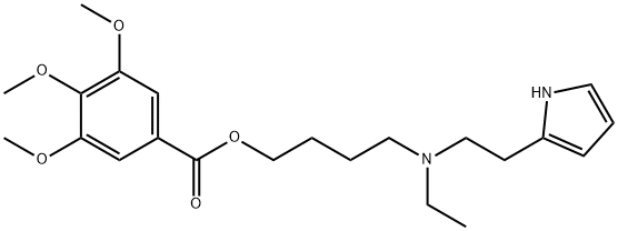 3,4,5-Trimethoxybenzoic acid 4-[N-ethyl-N-[2-(1H-pyrrol-2-yl)ethyl]amino]butyl ester|