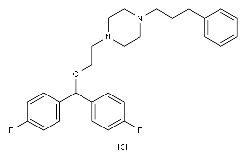 Vanoxerine dihydrochloride Structure
