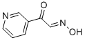 2-OXO-2-(3-PYRIDYL)ACETALDEHYDE OXIME 结构式