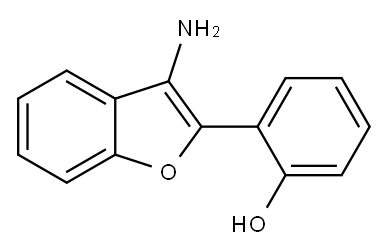 Phenol, 2-(3-amino-2-benzofuranyl)- (9CI) Structure