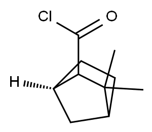 Bicyclo[2.2.1]heptane-2-carbonyl chloride, 3,3-dimethyl-, (1R-exo)- (9CI) Structure
