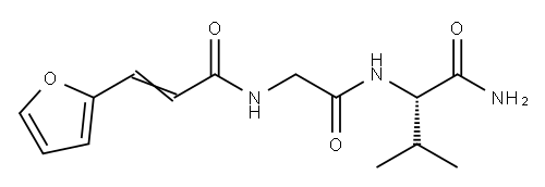 FA-GLY-VAL-NH2, 67607-49-2, 结构式