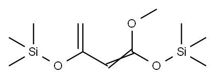 1-甲氧基-1,3-双(三甲基硅基氧基)-1,3-丁二烯 结构式