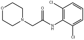 2',6'-Dichloro-2-morpholinoacetanilide 结构式