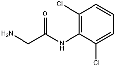 2-氨基-N-(2,6-二氯苯基)乙酰胺 结构式