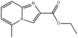 5-甲基咪唑并[1,2-A]砒啶-2-羧酸乙酯 结构式