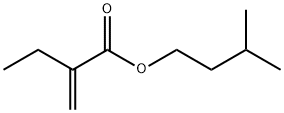 isopentyl 2-ethylacrylate Structure