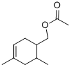 3,5-二甲基-3-环己烯-1-甲醇乙酸酯 结构式