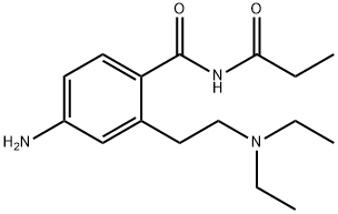 N-propionylprocainamide Structure