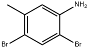 3-Methyl-4,6-dibromoaniline 结构式