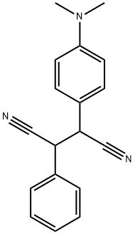 Butanedinitrile, 2-[4-(dimethylamino)phenyl]-3-phenyl- Structure