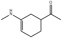 Ethanone, 1-[3-(methylamino)-3-cyclohexen-1-yl]- (9CI) 结构式
