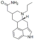 6-propyl-8-ergolinylacetamide 结构式