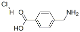 4-(氨基甲基)-苯甲酸盐酸盐 结构式