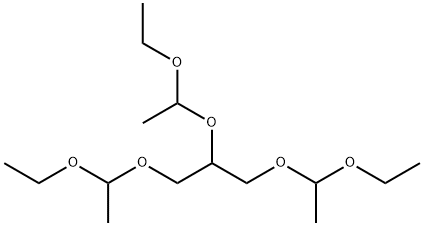 3,5,9,11-Tetraoxatridecane, 7-(1-ethoxyethoxy)-4,10-dimethyl- Structure