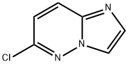 6-氯咪唑并[1,2-b]哒嗪 结构式