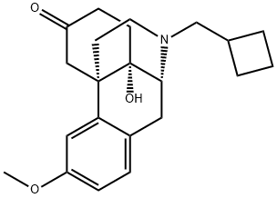 (-)-3-Methoxy-6-oxo Butorphanol 结构式
