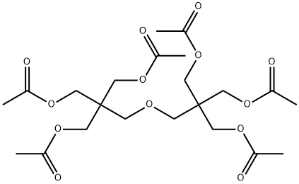 2,2'-[oxybis(methylene)]bis[2-[(acetyloxy)methyl]propane-1,2-diyl] tetraacetate 结构式