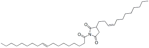 (Z)-dodec-3-enyl-1-(1-oxooctadec-9-enyl)pyrrolidine-2,5-dione 结构式