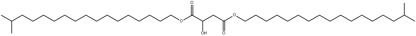 二异硬脂醇苹果酸酯, 67763-18-2, 结构式