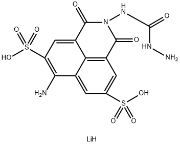 萤光黄二锂盐, 67769-47-5, 结构式