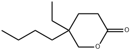 5-丁基-5-乙基四氢-2H-吡喃-2-酮(9CI), 67770-79-0, 结构式