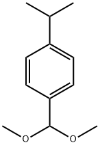 Benzene, 1-(dimethoxymethyl)-4-(1-methylethyl)- 结构式