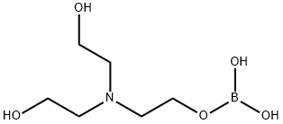 2,2',2''-nitrilotriethanol, monoester with boric acid 结构式