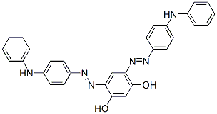 4,6-bis[[4-(phenylamino)phenyl]azo]resorcinol|