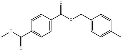 methyl (4-methylphenyl)methyl terephthalate Structure
