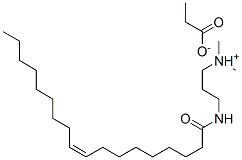 dimethyl[3-(oleoylamino)propyl]ammonium propionate 结构式