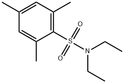 N,N-二乙基-2,4,6-三甲基苯磺酰胺 结构式