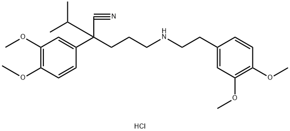 盐酸去甲维拉帕米, 67812-42-4, 结构式