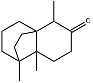 1,2,6-Trimethyltricyclo[5.3.2.02,7]dodecan-5-one 结构式