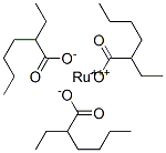 ruthenium tris(2-ethylhexanoate) Structure