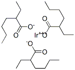iridium tris(2-ethylhexanoate) Structure