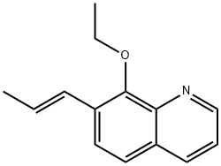 Quinoline, 8-ethoxy-7-(1-propenyl)-, (E)- (9CI) 结构式