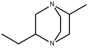 1,4-Diazabicyclo[2.2.2]octane,2-ethyl-5-methyl-(9CI) 结构式