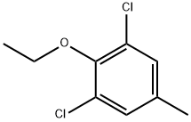 3,5-dichloro-4-ethoxytoluene 结构式