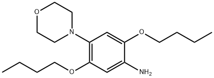 2,5-dibutoxy-4-morpholinoaniline Structure