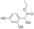 ethyl (2,4-dihydroxyphenyl)glycolate 结构式