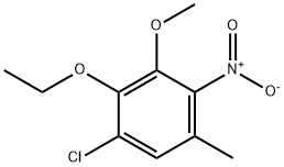 1-Chloro-2-ethoxy-3-methoxy-5-methyl-4-nitrobenzene|