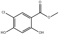 methyl 5-chloro-4-hydroxysalicylate 结构式