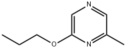 2-甲基-6-丙氧基吡嗪 结构式