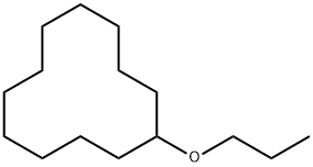 propoxycyclododecane Structure